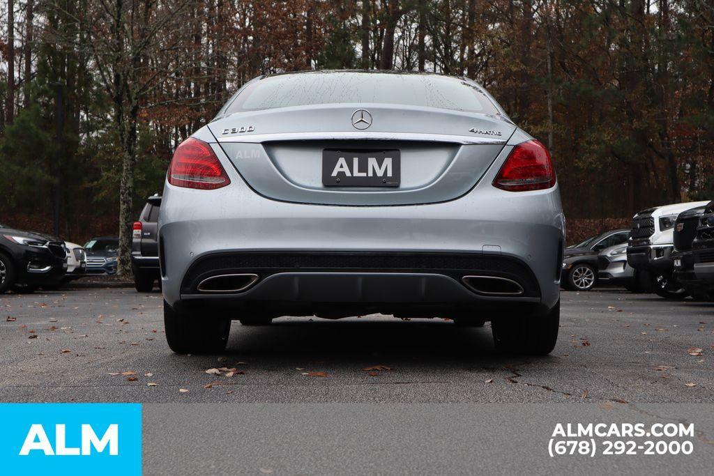 used 2015 Mercedes-Benz C-Class car, priced at $13,960