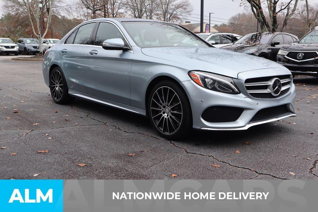 used 2015 Mercedes-Benz C-Class car, priced at $13,960