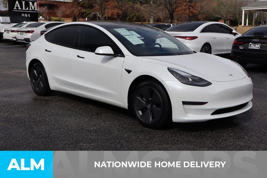 used 2021 Tesla Model 3 car, priced at $25,970