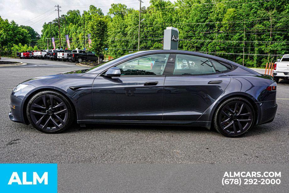 used 2021 Tesla Model S car, priced at $52,920