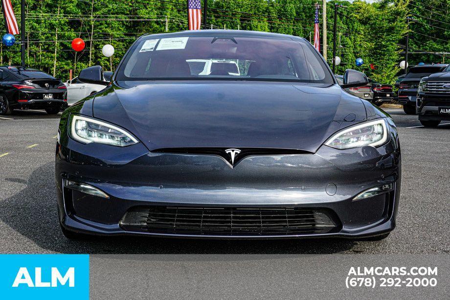 used 2021 Tesla Model S car, priced at $52,920