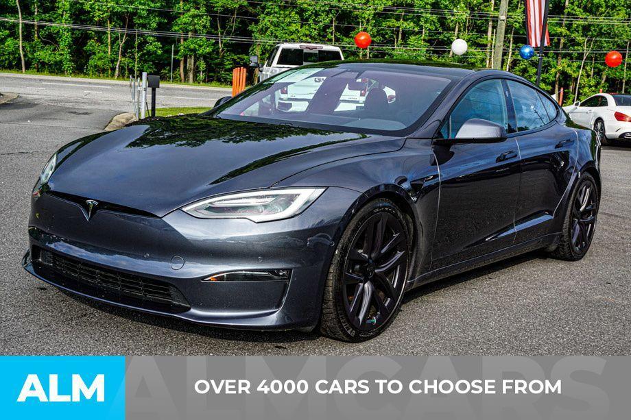 used 2021 Tesla Model S car, priced at $52,920
