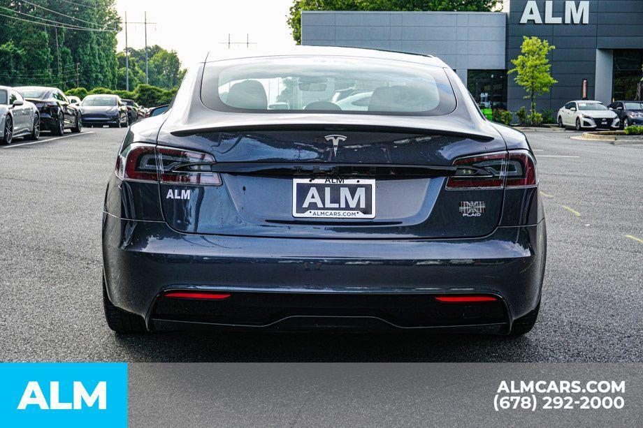 used 2021 Tesla Model S car, priced at $52,920