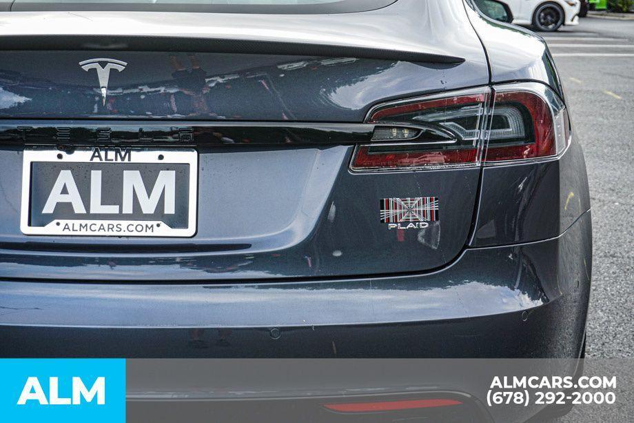 used 2021 Tesla Model S car, priced at $52,920