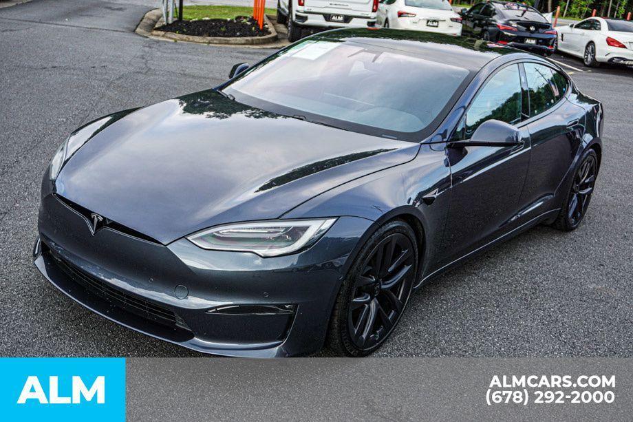 used 2021 Tesla Model S car, priced at $52,920