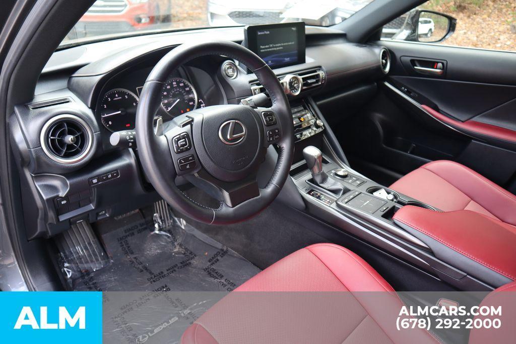 used 2022 Lexus IS 300 car, priced at $34,920