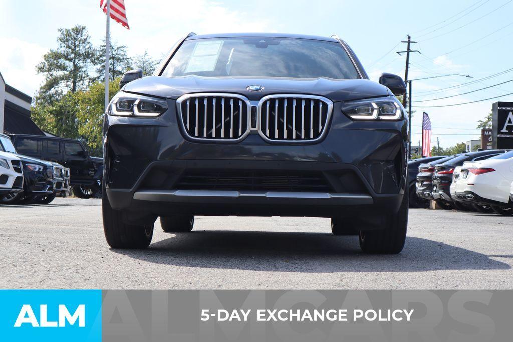 used 2022 BMW X3 car, priced at $34,420