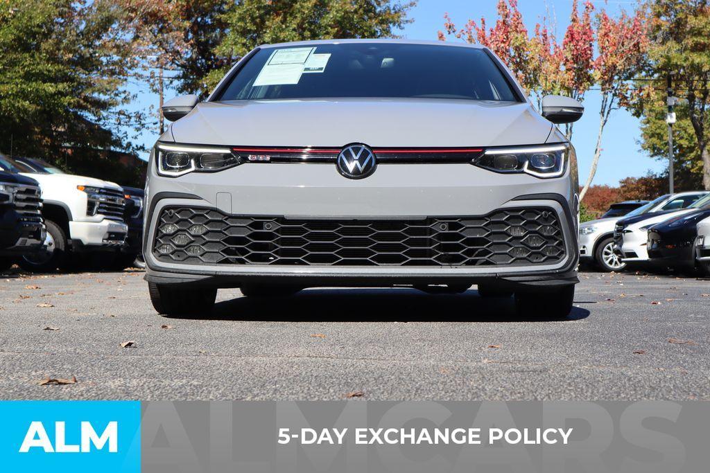 used 2024 Volkswagen Golf GTI car, priced at $25,920