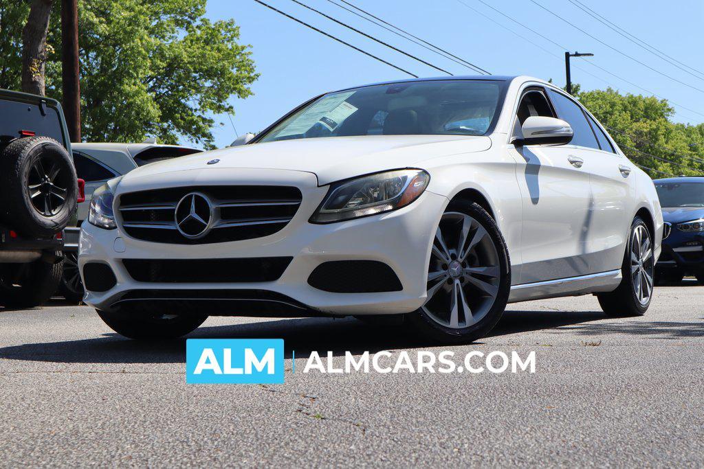 used 2015 Mercedes-Benz C-Class car, priced at $16,420