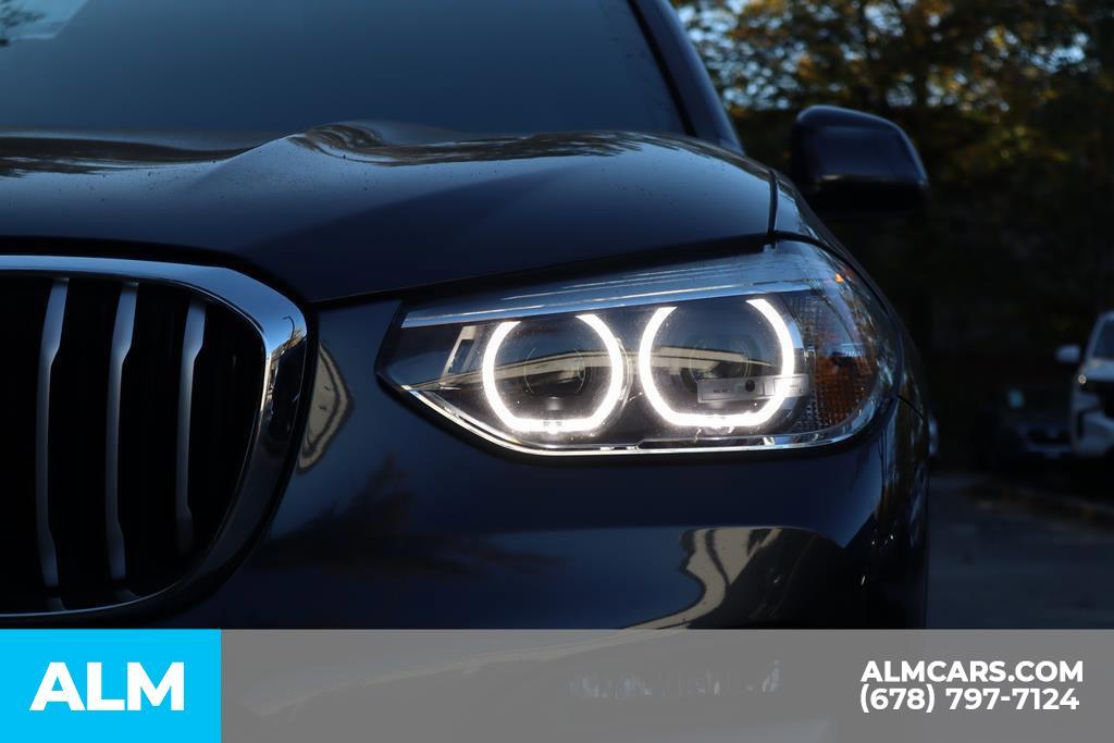 used 2021 BMW X3 car, priced at $27,920