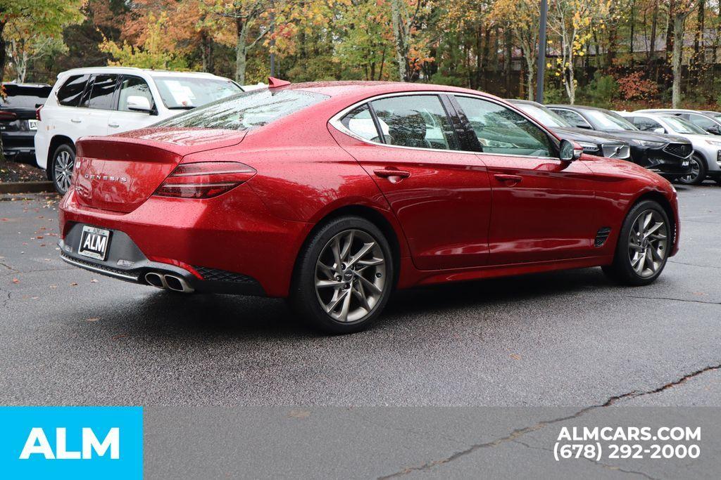 used 2022 Genesis G70 car, priced at $23,960