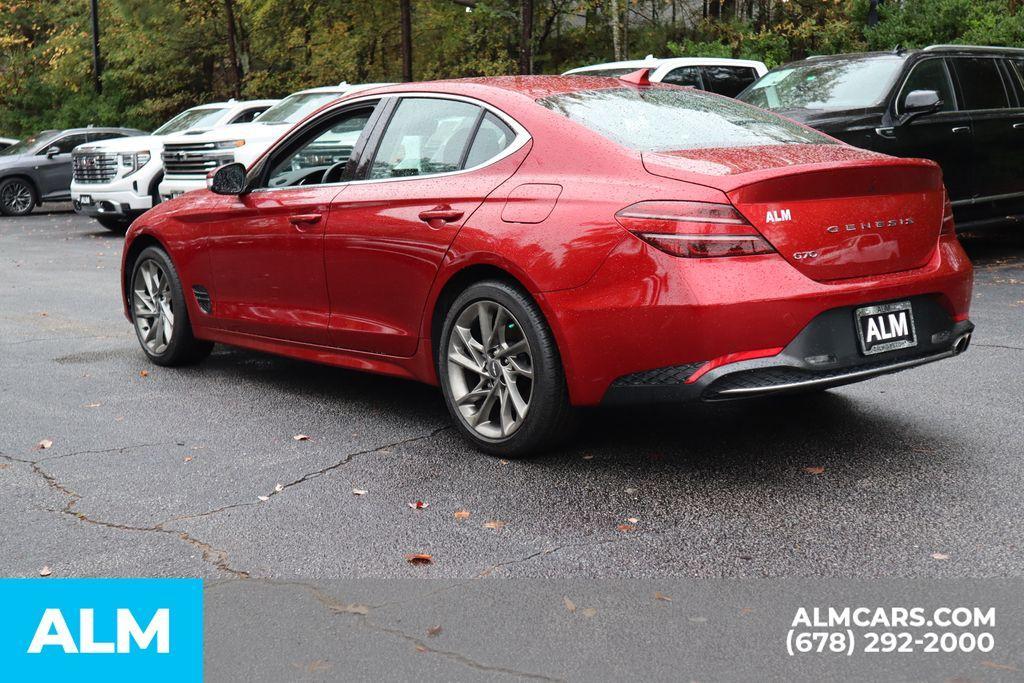 used 2022 Genesis G70 car, priced at $23,960