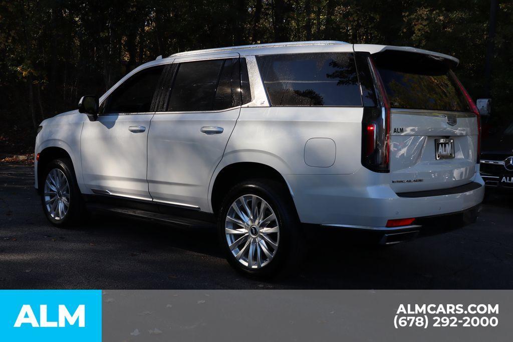 used 2021 Cadillac Escalade car, priced at $61,470