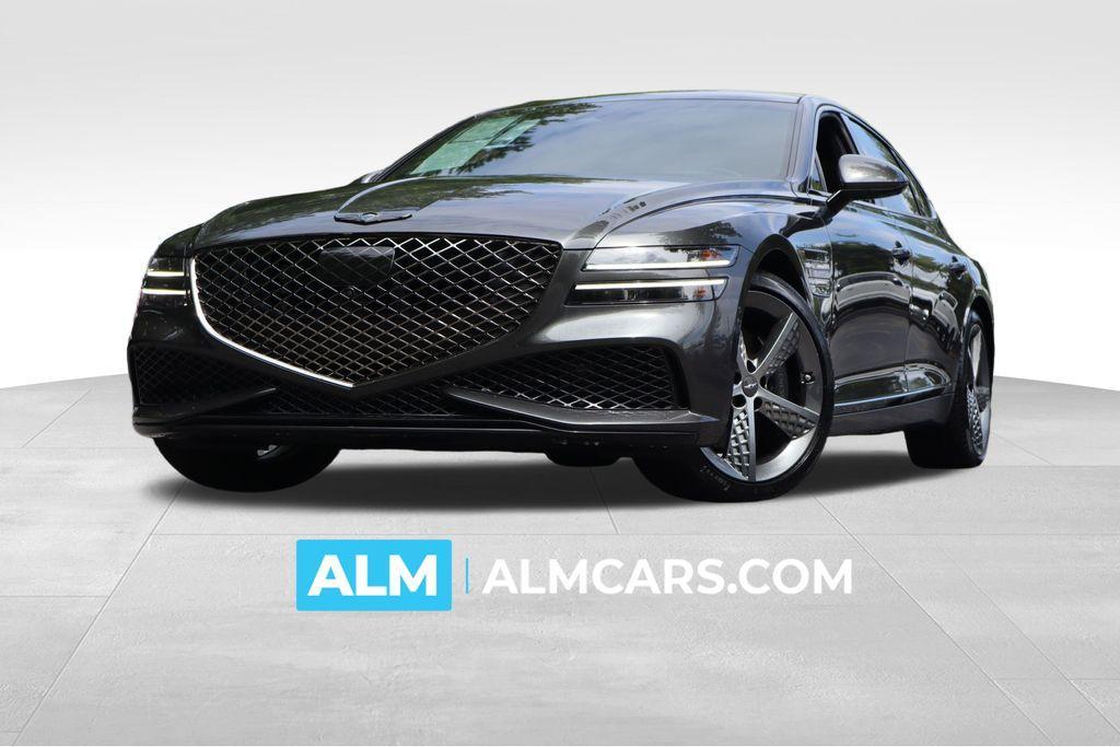 used 2024 Genesis G80 car, priced at $46,460
