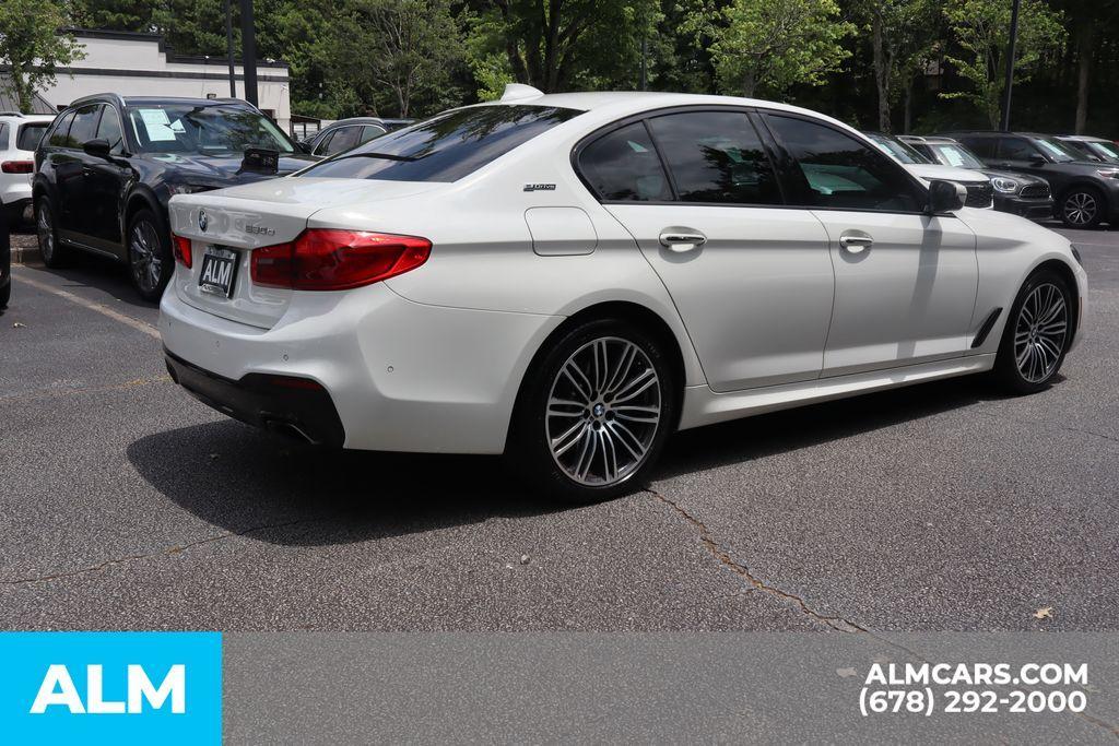 used 2018 BMW 530e car, priced at $18,920