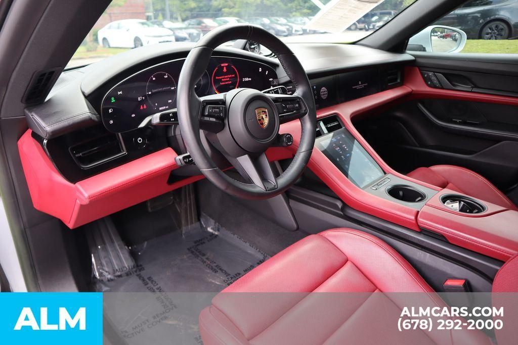 used 2022 Porsche Taycan car, priced at $62,460