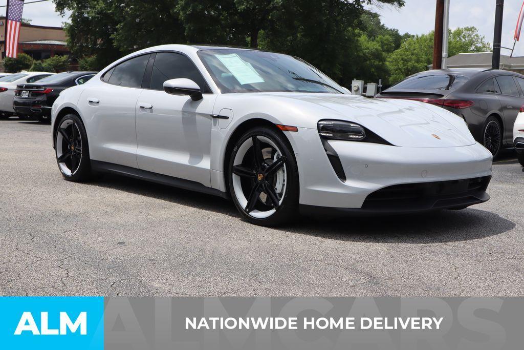 used 2022 Porsche Taycan car, priced at $62,460