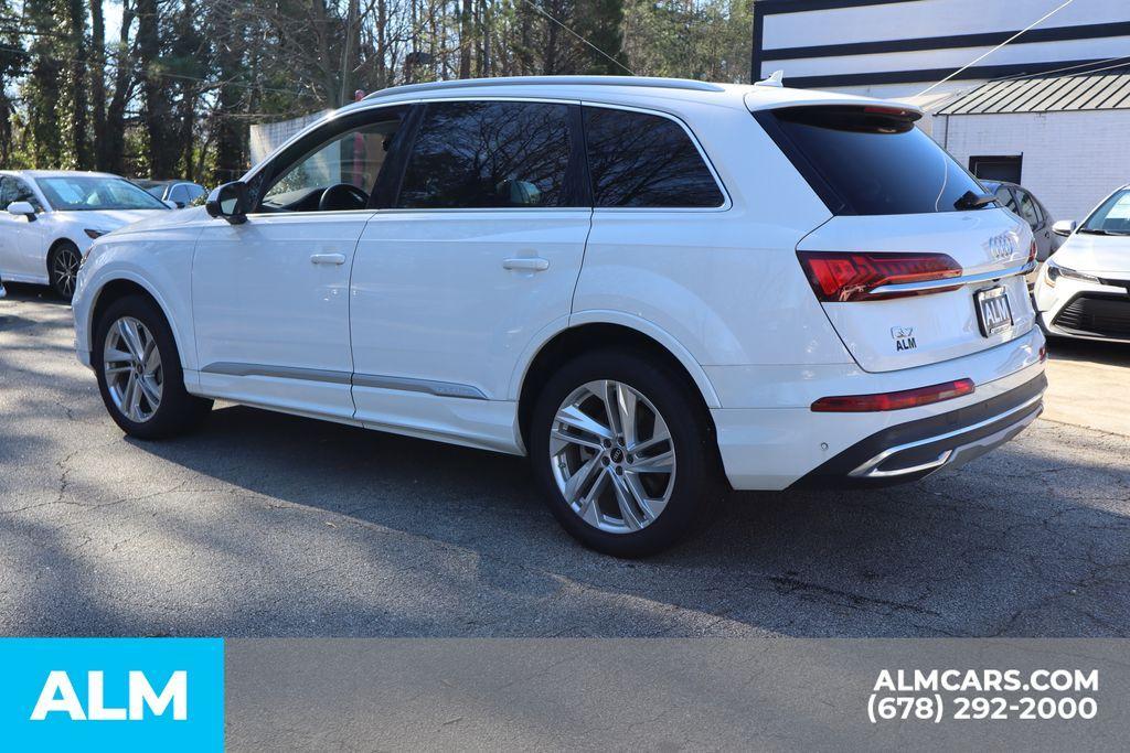 used 2023 Audi Q7 car, priced at $40,420