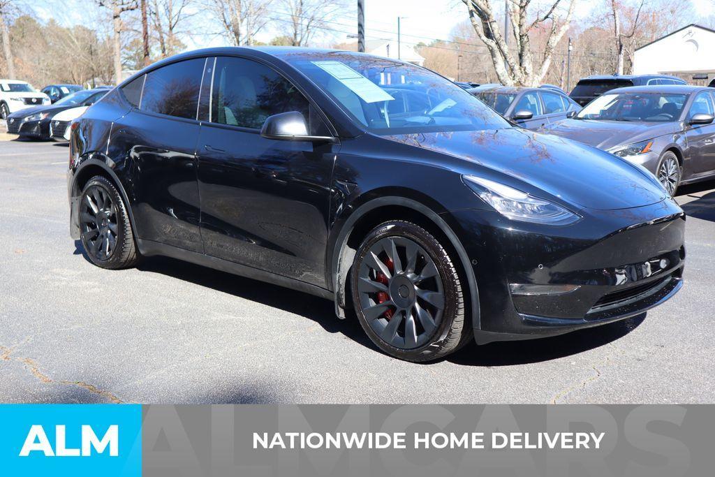 used 2021 Tesla Model Y car, priced at $28,920