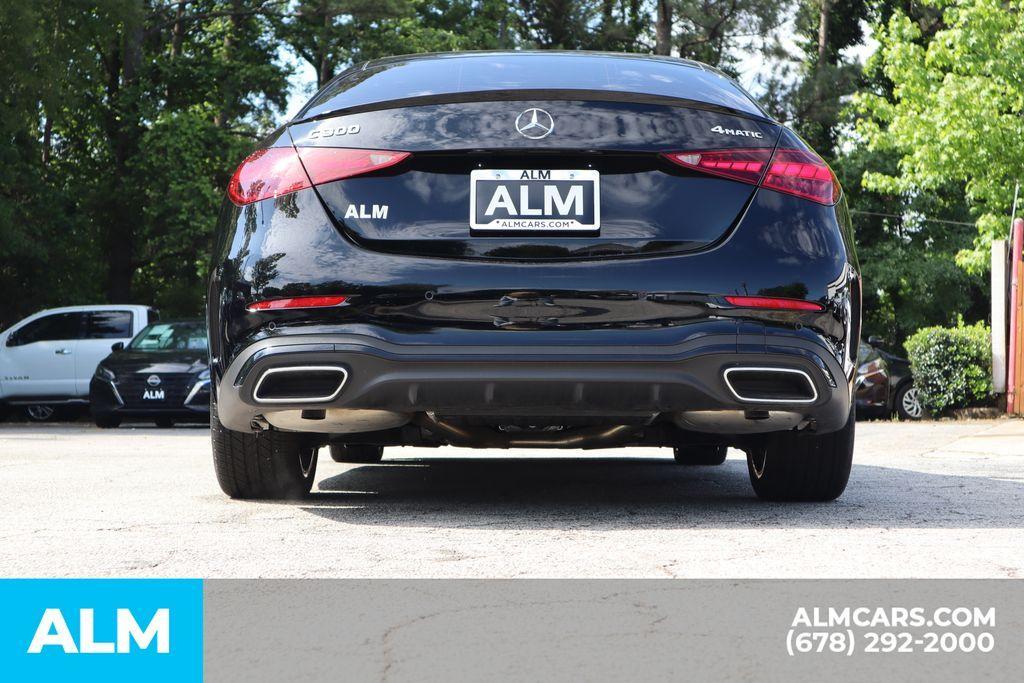 used 2024 Mercedes-Benz C-Class car, priced at $39,960