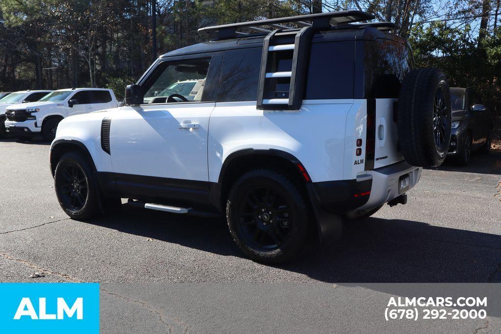 used 2022 Land Rover Defender car, priced at $39,460