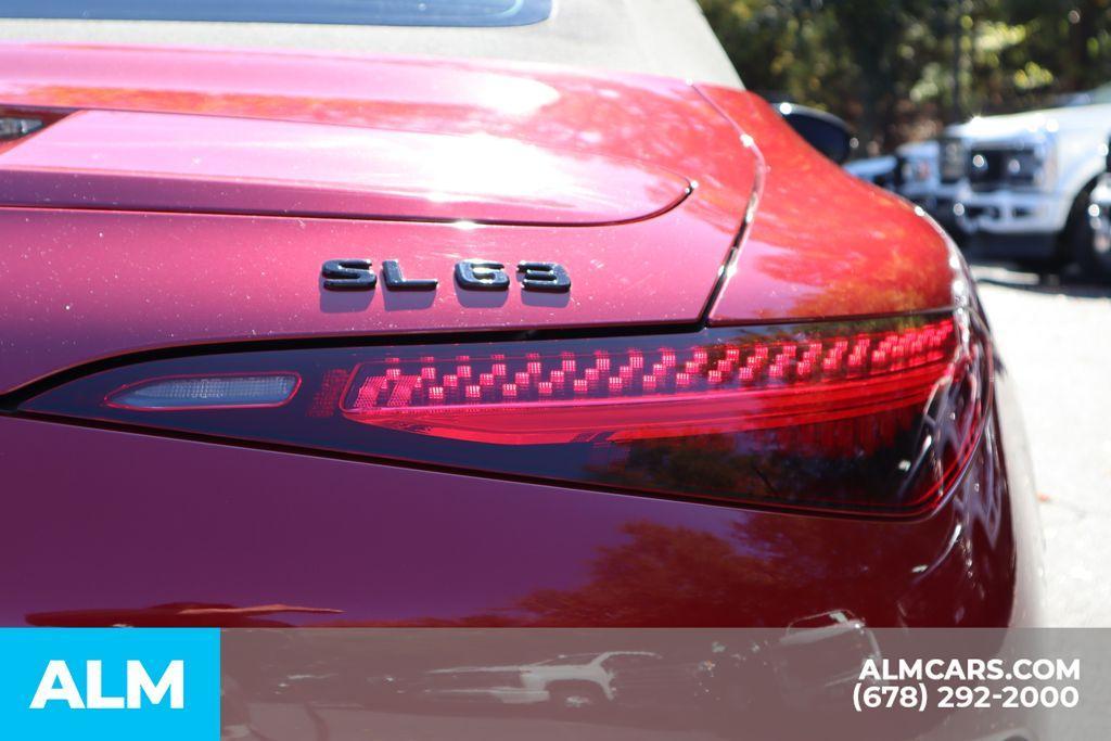used 2022 Mercedes-Benz AMG SL 63 car, priced at $83,960