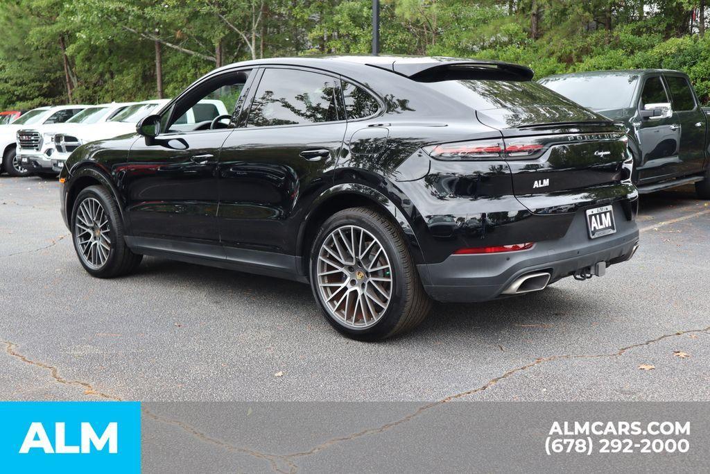 used 2022 Porsche Cayenne E-Hybrid Coupe car, priced at $72,960