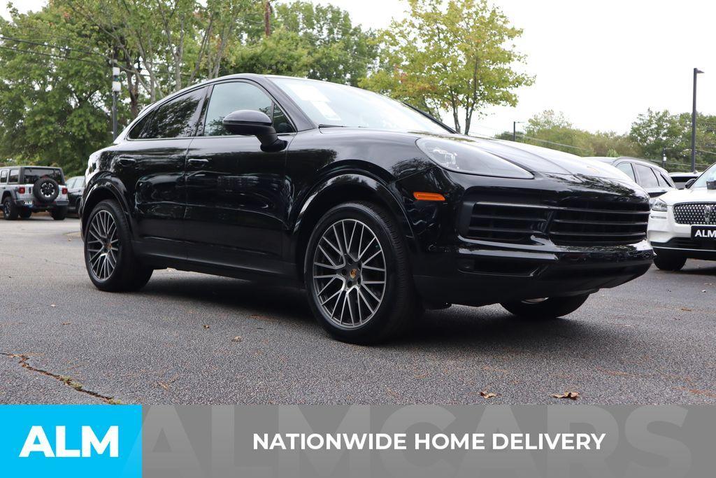 used 2022 Porsche Cayenne E-Hybrid Coupe car, priced at $72,960