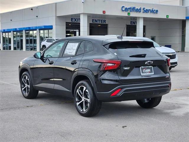 new 2025 Chevrolet Trax car, priced at $24,690