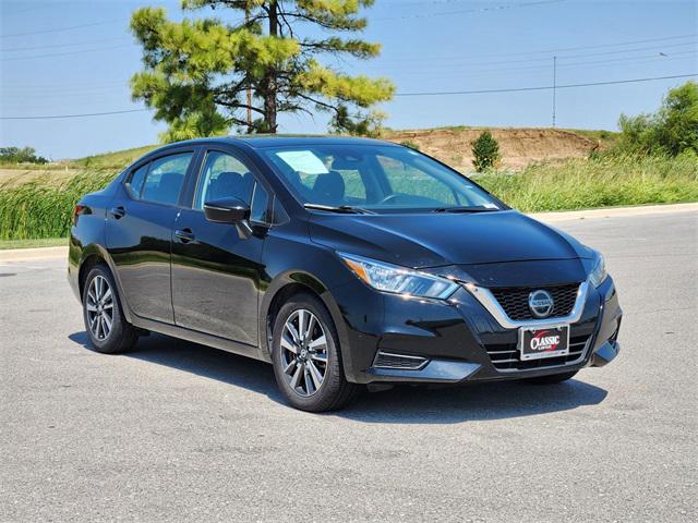 used 2021 Nissan Versa car, priced at $15,200