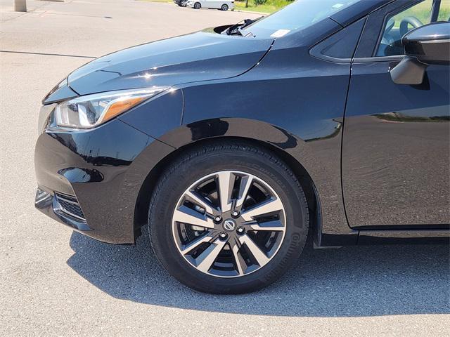 used 2022 Nissan Versa car, priced at $16,000