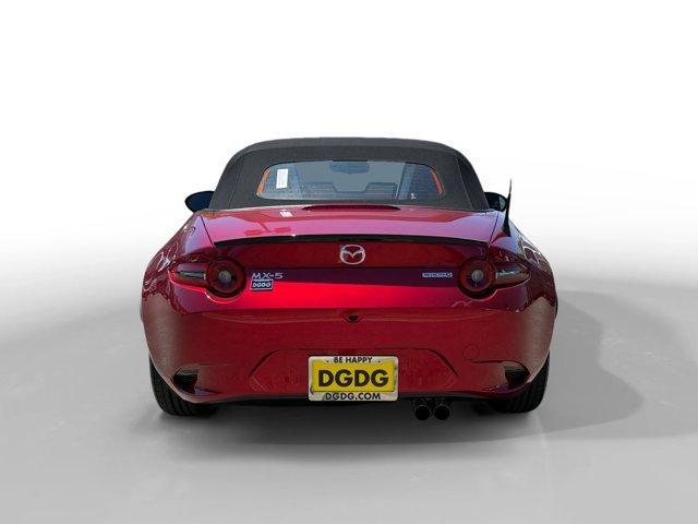 new 2025 Mazda MX-5 Miata car, priced at $32,090