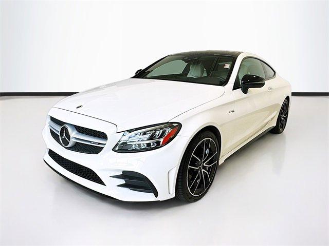 used 2020 Mercedes-Benz AMG C 43 car, priced at $41,998