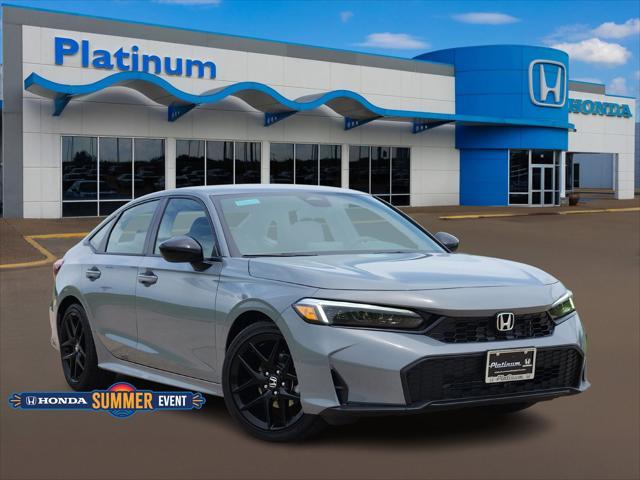 new 2026 Honda Civic car, priced at $27,200