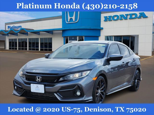 used 2021 Honda Civic car, priced at $23,899