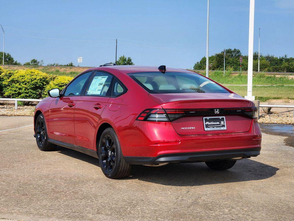 new 2025 Honda Accord car, priced at $30,705