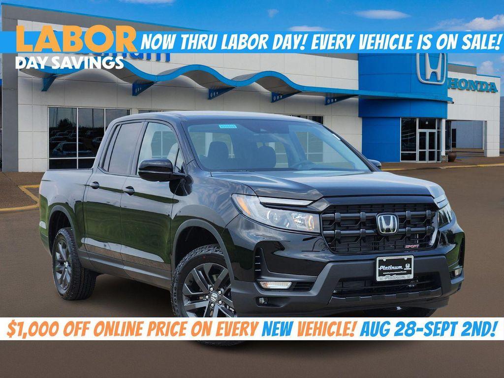 new 2025 Honda Ridgeline car, priced at $37,213