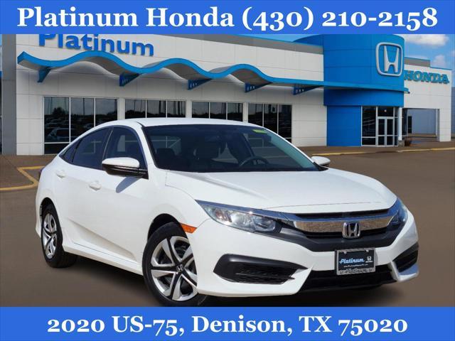 used 2017 Honda Civic car, priced at $18,918