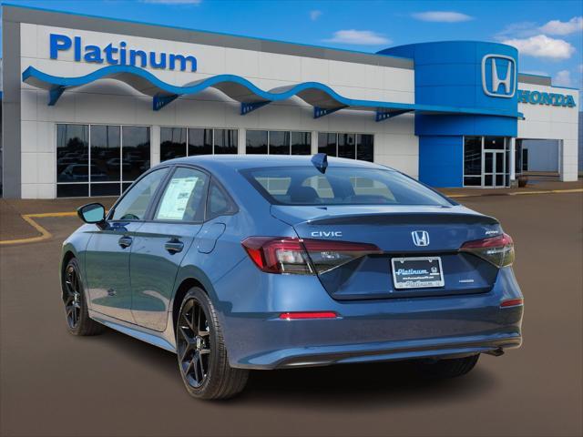 new 2025 Honda Civic Hybrid car, priced at $29,673