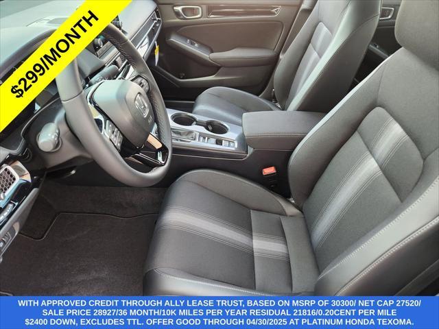 new 2025 Honda Civic Hybrid car, priced at $29,173