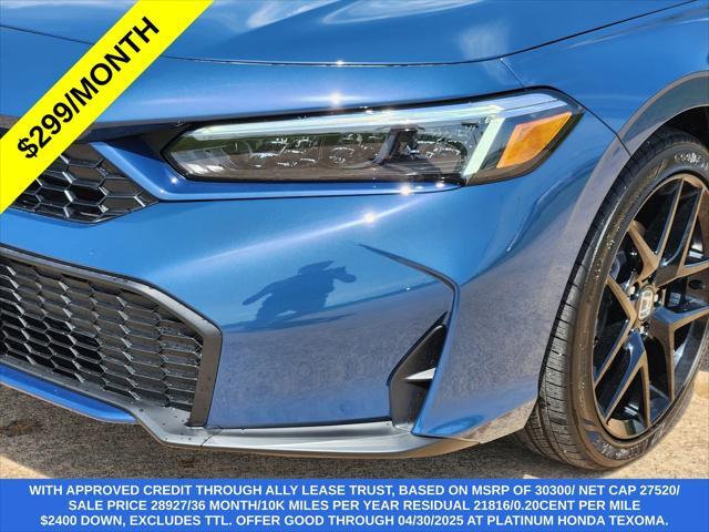 new 2025 Honda Civic Hybrid car, priced at $29,173