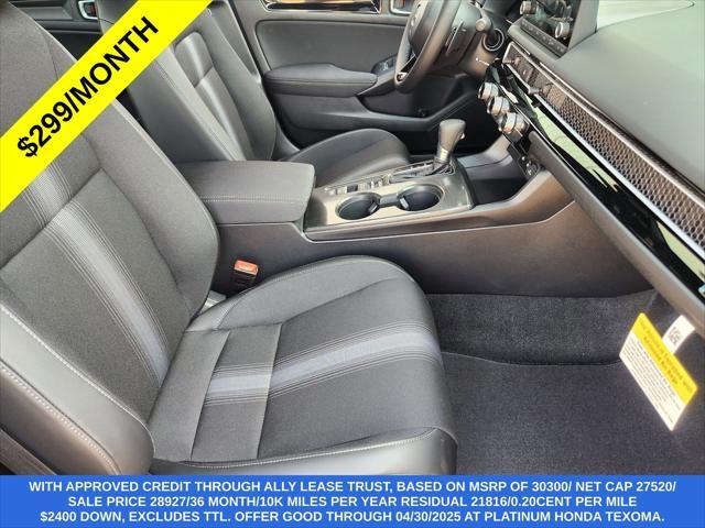 new 2025 Honda Civic Hybrid car, priced at $29,173
