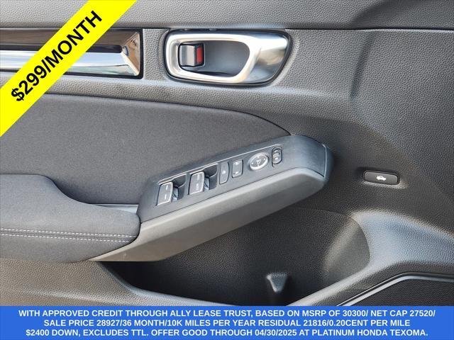 new 2025 Honda Civic Hybrid car, priced at $29,173
