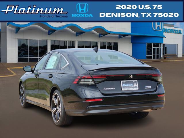 new 2025 Honda Accord Hybrid car, priced at $33,223