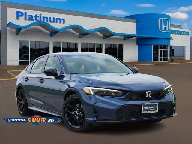 new 2025 Honda Civic Hybrid car, priced at $29,173