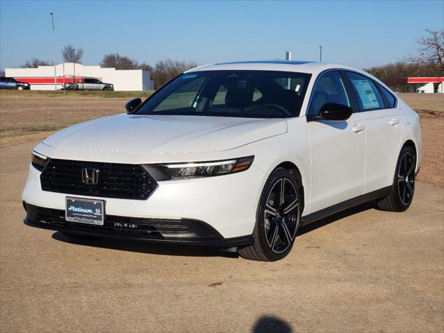 new 2025 Honda Accord Hybrid car, priced at $35,604