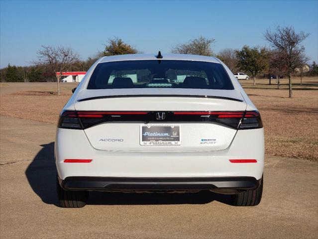 new 2025 Honda Accord Hybrid car, priced at $35,604