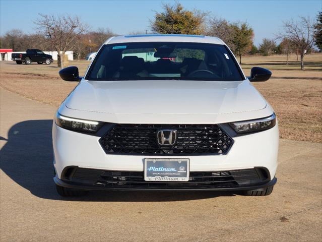 new 2025 Honda Accord Hybrid car, priced at $35,604