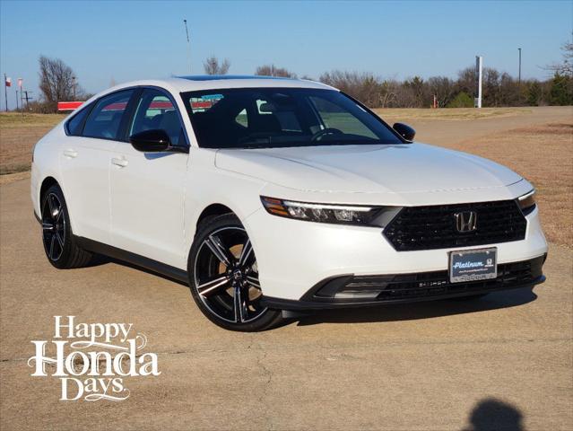 new 2025 Honda Accord Hybrid car, priced at $35,604