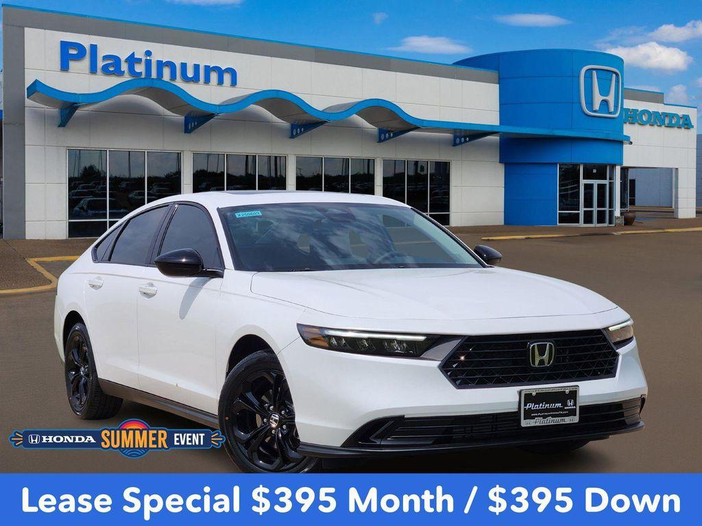 new 2025 Honda Accord car, priced at $30,705